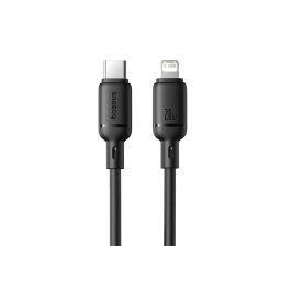 Kábel BASEUS USB-C/Lightning 1m Black 20W