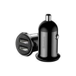 Autoadaptér BASEUS Grain Pro Black
