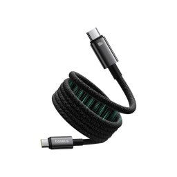Kábel BASEUS Tungsten Gold USB-C/USB-C 1m Black 100W