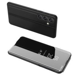 MG Clear View knižkové puzdro na Samsung Galaxy S25 Plus, čierne