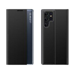 MG Sleep Case knižkové puzdro na Samsung Galaxy S24 FE, čierne