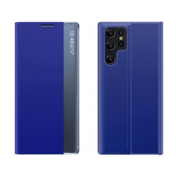 MG Sleep Case knižkové puzdro na Samsung Galaxy S24 FE, modré