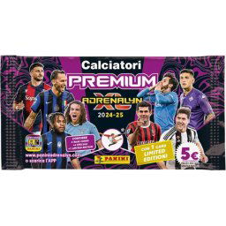 Zberateľské futbalové karty SERIE A 20242025 Adrenalyn Karty PREMIUM PACKET 01-8131