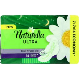 Naturella Ultra Night hygienické vložky 14ks