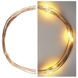 EMOS LED vianočný nano reťaz medený 1,9m D3AW07