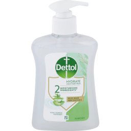 Dettol Moisturise Aloe vera tekuté mydlo dávkovač 250 ml