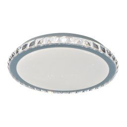 Rabalux Chrómové stropné LED svietidlo Cressida 405mm 24W 2420