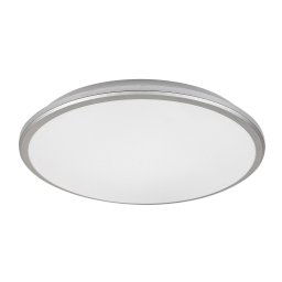 Rabalux Strieborné stropné LED svietidlo Engon 380mm 24W 71129