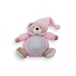 Plyov medvedk BabyBruin s nonm svetlom 20 cm - dieva