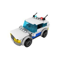 Stavebnica LIGHT STAX SHOW Hybrid Flashing Police Car
