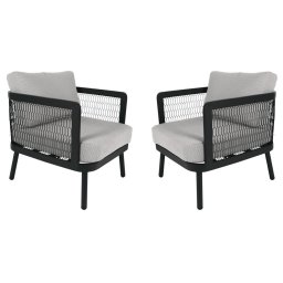 Hliníkové kreslá EDINBURGH DUO, 2 ks