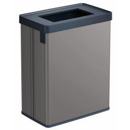 Verto Recyklovaný odpadkový kôš, sivý, 54 l