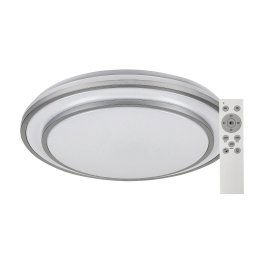 Rabalux Strieborné stropné LED svietidlo Lupita 490mm 40W CCT s DO 2131