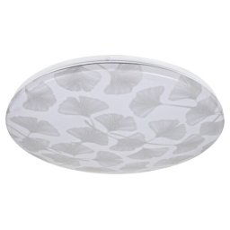Rabalux Biele stropné LED svietidlo Benita Ginkgo 380mm 24W 3076