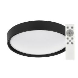Rabalux SMART WIFI Čierne stropné LED svietidlo Achilles 500mm 40W RGB+CCT s DO 3146