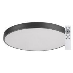 Rabalux Čierne stropné LED svietidlo Tesia 600mm 60W CCT s DO 3316
