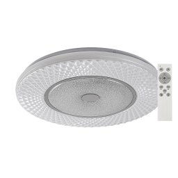 Rabalux Chrómové stropné LED svietidlo Tornado 480mm 72W CCT s DO 3254