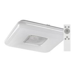 Rabalux Biele stropné LED svietidlo Tayla hranaté 440x440mm 72W CCT s DO 4634