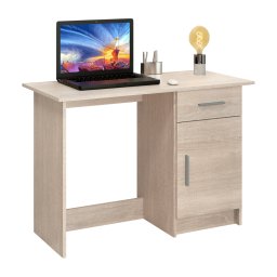 Kondela Univerzálny PC stôl, dub sonoma, SIRISS NEW