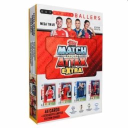 Futbalové karty Topps Match Attax EXTRA TCG 202425 UCC MEGA TIN 1 MEGA TIN 1