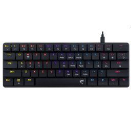 White Shark Mechanical gaming keyboard NAGAMAKI, US, brown switch, black NAGAMAKI-B-US-BROWN