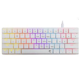 White Shark Mechanical gaming keyboard NAGAMAKI, US, red switch, white NAGAMAKI-W-US-RED.SW