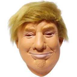Maska Donald Trump - maska na tvár pre deti aj dospelých na Halloween či karneval