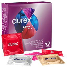 Durex Love Mix - balek kondmov (40 ks)