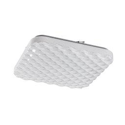 Rabalux Biele stropné LED svietidlo Eldrick2 hranaté 330x330mm 24W 71150