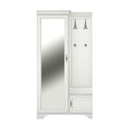 Kondela Predsieňová zostava, 115cm, alpská biela, ľavá, KENTAK PPK110L