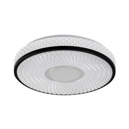 Rabalux Čierne stropné LED svietidlo Sedona2 395mm 24W 71137