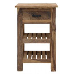 indickynabytok.sk - Odkladací stolík Rami 50x80x35 indický masív palisander