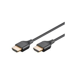 Kábel GOOBAY 75292 HDMI Slim High Speed ​​s Ethernetom 2.0 4K 0,5m