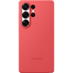 Samsung Silikónový Kryt pre Galaxy S25 Ultra Red EF-PS938CREGWW