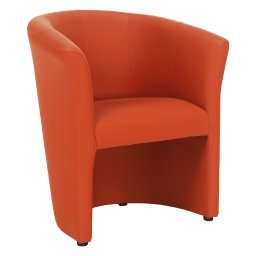 Kondela Kreslo, ekokoža oranžová, CUBA