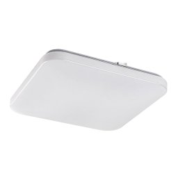 Rabalux Biele stropné LED svietidlo s pohybovým čidlom Vendel hranaté 280x280mm 12W 75013