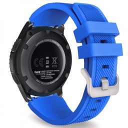 BStrap Silicone Sport remienok na Huawei Watch GT 42mm, blue (SSG006C0302)