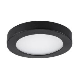 Rabalux Čierne vstavané LED svietidlo Coco 85mm 3W IP44 5274