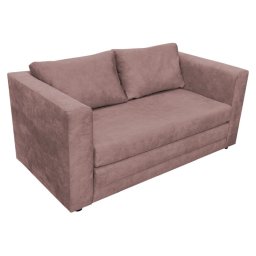 Kondela Rozkladacia pohovka, ružová látka, BEJA