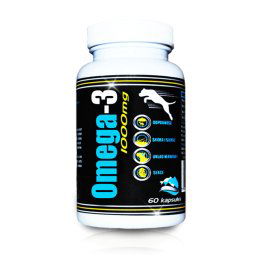 Game DOG Omega 3 - 60 kapsúl (Posilňuje imunitný systém. Podporuje srdcovú činnosť a riadne fungovanie kardiovaskulárneho systému. Zlepšuje stav kože a srsti. Urýchľuje zotavenie po cvičení. Má protizápalové a analgetické účinky. Spomaľuje vedenie)