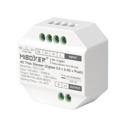 LED Solution Mi-Light MiBoxer ZIGBEE+RF Triakový stmievač pre LED svietidlá 230V TRI-C1ZR