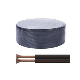 EMOS Dvojlinka ECO 2x1,0mm, černo/rudá, 100m 2308310050
