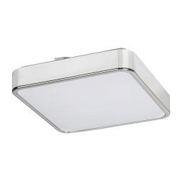 Rabalux Chrómové stropné LED svietidlo Wolimir 290x290mm 22W RGB+CCT s DO 2982