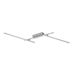 Rabalux Strieborné stropné LED svietidlo Negan 1140mm 24W 71019