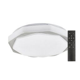 Rabalux Šedé stropné LED svietidlo Dettora 370mm 18W CCT s DO 71046
