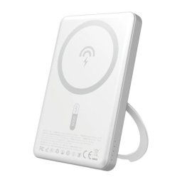 Dudao K28S MagSafe Power Bank 5000mAh 20W, strieborný
