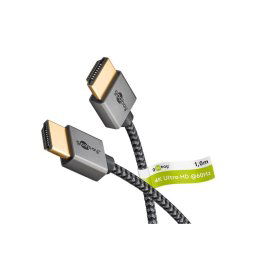 Kábel GOOBAY 75752 HDMI Slim High Speed s Ethernetom 2.0 4K 1m