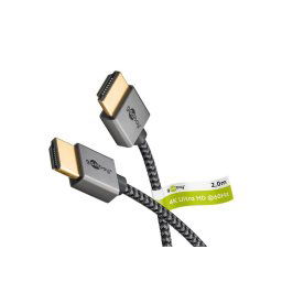 Kábel GOOBAY 75753 HDMI Slim High Speed s Ethernetom 2.0 4K 2m