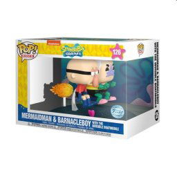 POP! Rides: Mermaid Man & Barnacle Boy with Invisible Boatmobile (SpongeBob Squarepants) Special Edition POP-0126