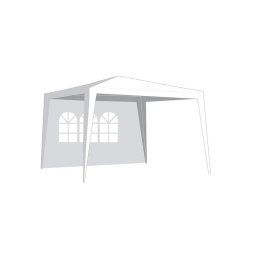 Bočnice pre párty stan HAPPY GREEN 3x3m White - s oknom